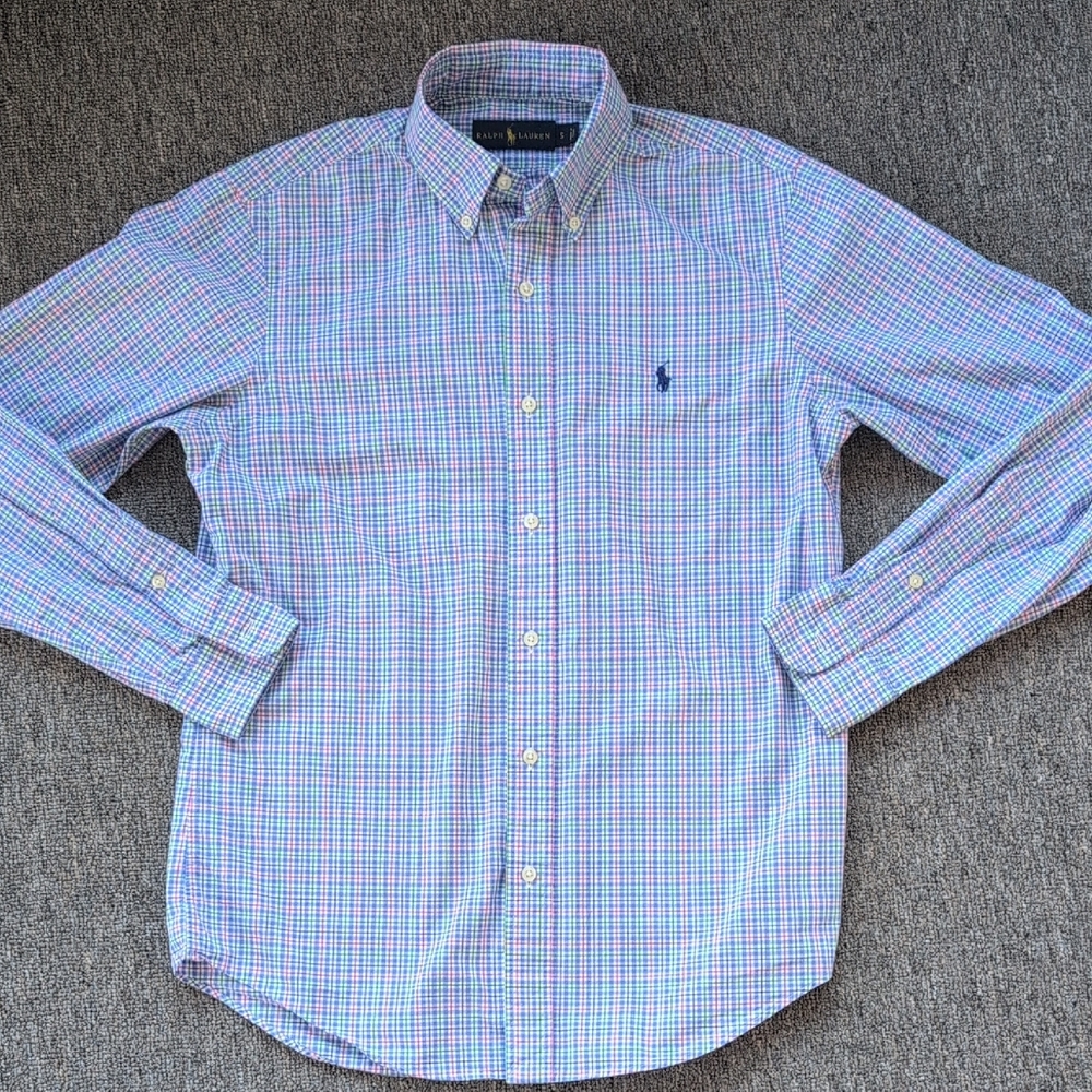 Polo by Ralph Lauren Men's Multicolor Checkered Shirt